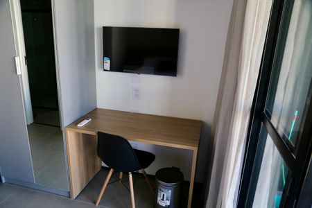 Studio para alugar com 25m², 1 quarto e sem vagaQuarto