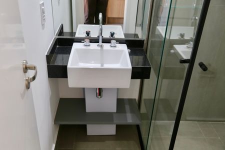 Studio para alugar com 25m², 1 quarto e sem vagaBanheiro 