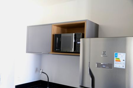 Studio para alugar com 25m², 1 quarto e sem vagaCozinha