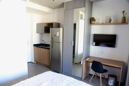 Studio para alugar com 25m², 1 quarto e sem vagaCozinha