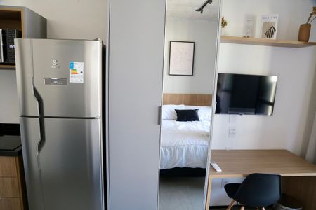 Studio para alugar com 25m², 1 quarto e sem vagaCozinha