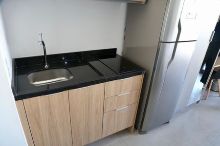 Studio para alugar com 25m², 1 quarto e sem vagaCozinha
