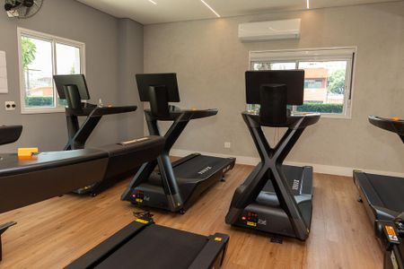 Apartamento à venda com 133m², 3 quartos e 2 vagas Apartamento à venda com 133m², 3 quartos e 2 vagasÁrea comum - Academia