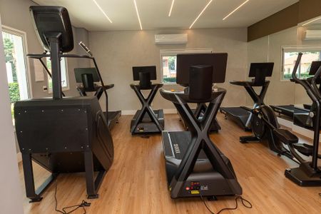 Apartamento à venda com 133m², 3 quartos e 2 vagas Apartamento à venda com 133m², 3 quartos e 2 vagasÁrea comum - Academia