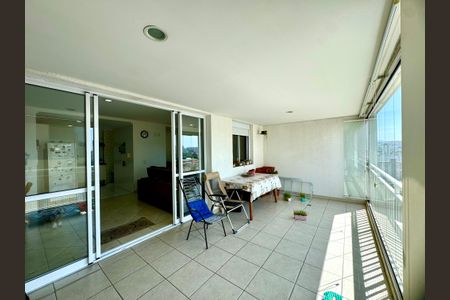 Varanda da Sala de apartamento à venda com 3 quartos, 114m² em Vila Galvão, Guarulhos