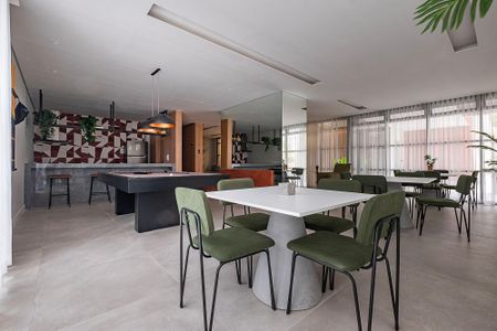 Studio para alugar com 29m², 1 quarto e sem vagaSalão de Festas