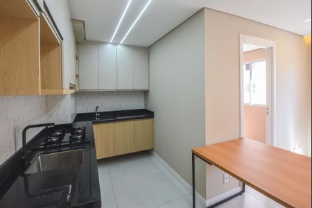 Apartamento para alugar com 34m², 2 quartos e sem vaga Apartamento para alugar com 34m², 2 quartos e sem vagaCozinha e Área de Serviço