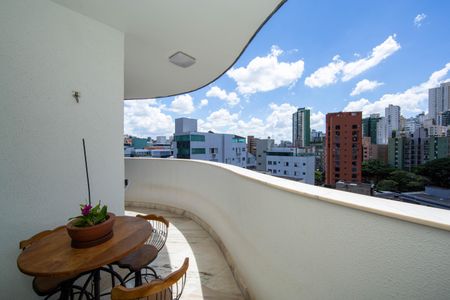 VARANDA de apartamento à venda com 4 quartos, 128m² em Buritis, Belo Horizonte