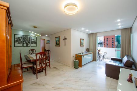 SALA de apartamento à venda com 4 quartos, 128m² em Buritis, Belo Horizonte
