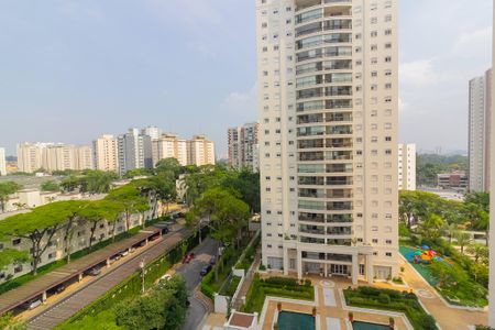 Varanda da Sala vista de apartamento à venda com 3 quartos, 120m² em Vila Sofia, São Paulo