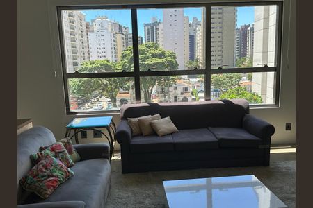 Sala de apartamento para alugar com 1 quarto, 70m² em Centro, Campinas