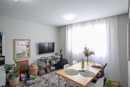 Sala                 de apartamento à venda com 2 quartos, 48m² em Santa Amelia, Belo Horizonte