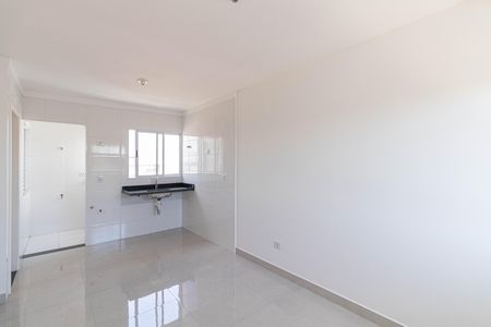 Sala e Cozinha  de apartamento à venda com 2 quartos, 38m² em Cidade Patriarca, São Paulo