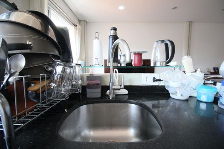 Apartamento para alugar com 48m², 1 quarto e 1 vagaCozinha - Torneira