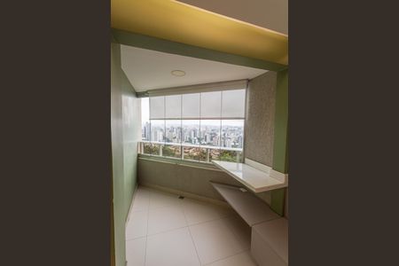 Varanda na Sala de apartamento para alugar com 2 quartos, 64m² em São Lucas, Belo Horizonte