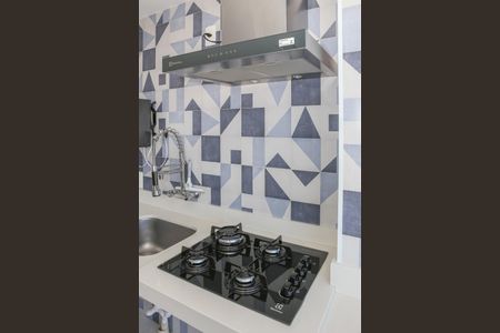 Sala e Cozinha de apartamento para alugar com 2 quartos, 46m² em Parque Industrial Tomas Edson, São Paulo