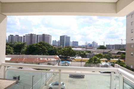 Varanda da Sala de apartamento para alugar com 2 quartos, 65m² em Várzea da Barra Funda, São Paulo