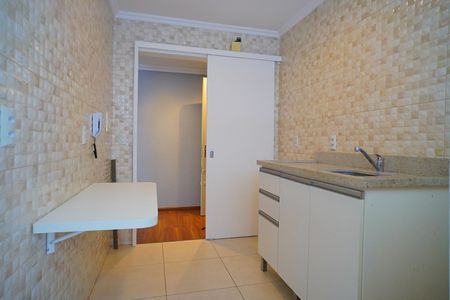 Cozinha de apartamento para alugar com 1 quarto, 46m² em Vila Ipiranga, Porto Alegre