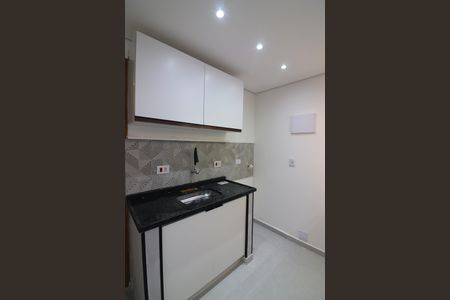 Sala/Cozinha de kitnet/studio para alugar com 1 quarto, 34m² em Jardim do Mar, São Bernardo do Campo