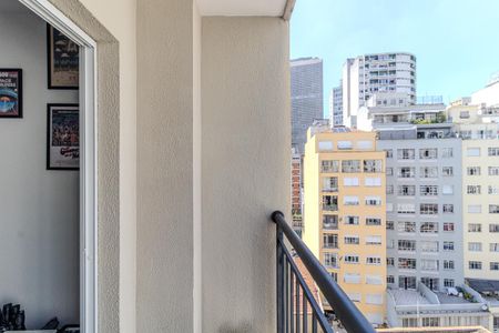Varanda de apartamento para alugar com 1 quarto, 31m² em República, São Paulo