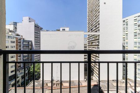 Varanda de apartamento para alugar com 1 quarto, 31m² em República, São Paulo