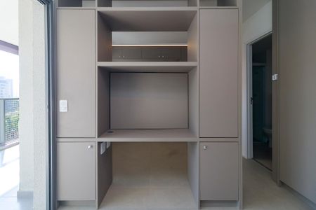 Sala de apartamento para alugar com 1 quarto, 35m² em Santo Amaro, São Paulo