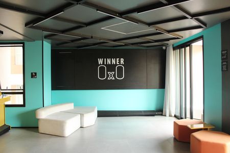 Studio à venda com 38m², 1 quarto e sem vagaSala de jogos