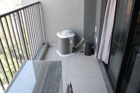 Studio à venda com 38m², 1 quarto e sem vagaVaranda