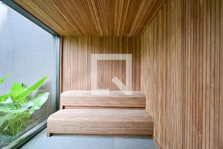 Studio à venda com 28m², 0 quarto e sem vaga Studio à venda com 28m², 0 quarto e sem vagaSaúna