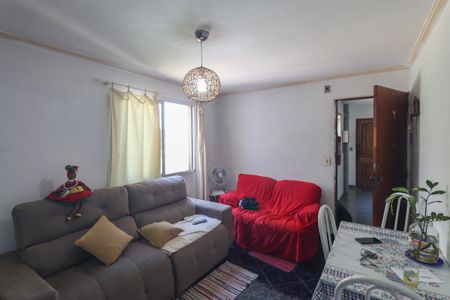 Sala de apartamento à venda com 2 quartos, 50m² em Conjunto Habitacional Jova Rural, São Paulo