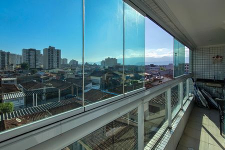 Sacada da Sala de apartamento para alugar com 2 quartos, 70m² em Vila Assuncao, Praia Grande