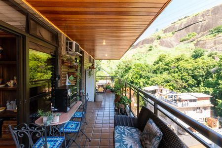Varanda da Sala de apartamento à venda com 3 quartos, 142m² em Tijuca, Rio de Janeiro