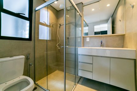 Casa de condomínio para alugar com 83m², 3 quartos e 1 vaga Casa de condomínio para alugar com 83m², 3 quartos e 1 vagaBanheiro da Suíte 2