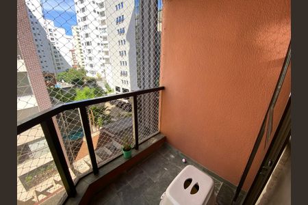 Varanda de apartamento à venda com 1 quarto, 40m² em Santa Cecilia, São Paulo