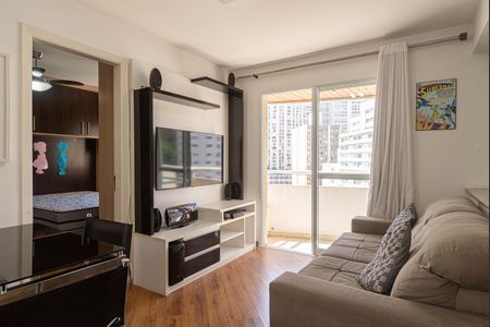 Sala de apartamento para alugar com 1 quarto, 40m² em Bela Vista, São Paulo