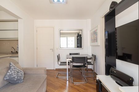 Sala de apartamento para alugar com 1 quarto, 40m² em Bela Vista, São Paulo