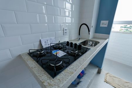 Apartamento à venda com 47m², 1 quarto e sem vagaDetalhe da cozinha
