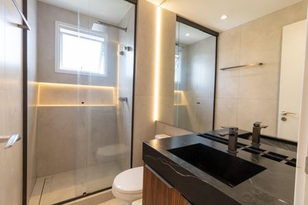 Apartamento para alugar com 40m², 1 quarto e 1 vaga Apartamento para alugar com 40m², 1 quarto e 1 vagaBanheiro