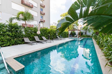 Apartamento para alugar com 40m², 1 quarto e 1 vaga Apartamento para alugar com 40m², 1 quarto e 1 vagaÁrea comum - Piscina