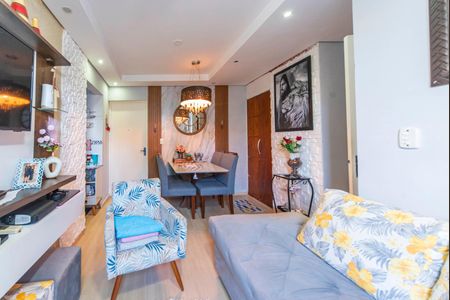 Sala de apartamento à venda com 2 quartos, 50m² em Vila Bela Vista, Santo André