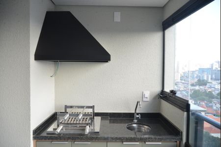 Varanda gourmet de apartamento para alugar com 2 quartos, 63m² em Parque das Nações, Santo André