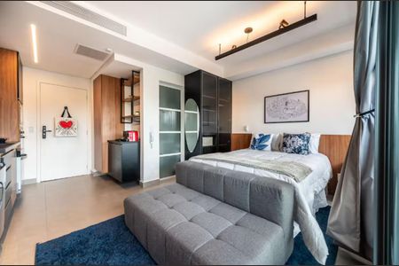 Apartamento à venda com 28m², 1 quarto e sem vagaSala/Quarto