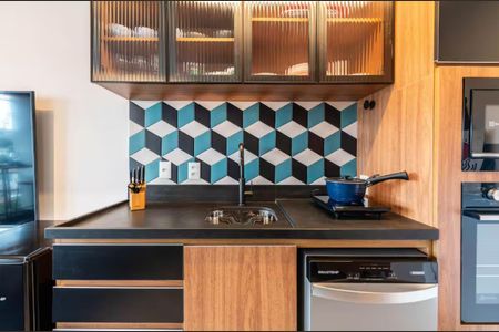 Apartamento à venda com 28m², 1 quarto e sem vagaCozinha