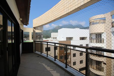Sala - Varanda de apartamento para alugar com 3 quartos, 167m² em Freguesia (jacarepaguá), Rio de Janeiro
