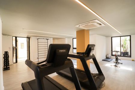 Studio para alugar com 45m², 1 quarto e sem vagaAcademia