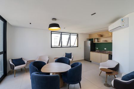 Studio para alugar com 45m², 1 quarto e sem vagaSalão de Festas