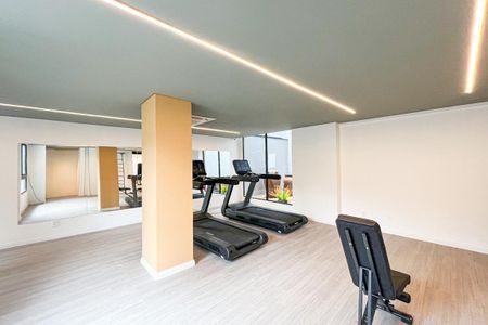 Apartamento para alugar com 34m², 1 quarto e sem vaga Apartamento para alugar com 34m², 1 quarto e sem vagaÁrea comum - Academia