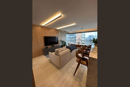 Sala de apartamento à venda com 3 quartos, 79m² em Vila Dom Pedro I, São Paulo