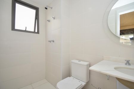 Studio à venda com 26m², 1 quarto e sem vaga Studio à venda com 26m², 1 quarto e sem vagaBanheiro social