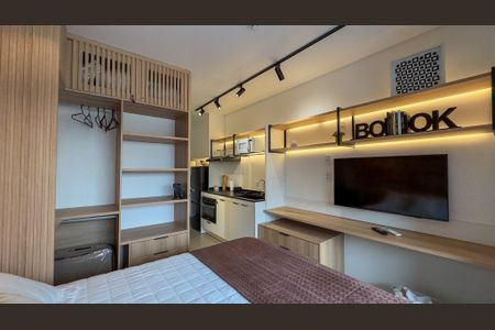 Estúdio de kitnet/studio para alugar com 1 quarto, 24m² em Santo Amaro, São Paulo